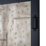 New Matte Black 36X84 Metal Works 3 Panel Metal Inserts Barn Door Kit! Retails $599 US+