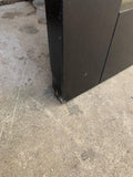 New Matte Black 36X84 Metal Works 3 Panel Metal Inserts Barn Door Kit! Retails $599 US+