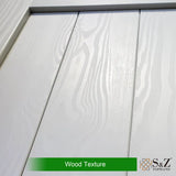 Retails $300+ New Wayfair S&Z Tophand MDF Barn Door + Hardware Kit All in One! Easy Assembly -Solid Slab Covered with Water-Proof PVC Surface with Hardware Kit! Assemble & Ready to use in 1 Hour!