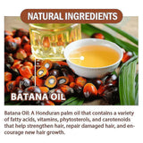 New sealed 100% Natural Batana Oil Hair Treatment Enhances Hair Men Women Smoothing Nourishing Moisturizing Promotes Healthy Hair Care for thicker, fuller, healthier hair, 120 ml
