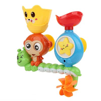 New Bathtub toy with 2 suction cups to hold securely in place!