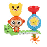 New Bathtub toy with 2 suction cups to hold securely in place!