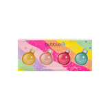 New bubble t cosmetics Bauble bath and shower gel set, mango, raspberry, blueberry & strawberry, 4X100ml
