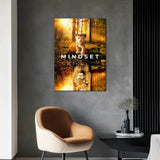 Retails $139 NEW Large Motivinci Mindset Inspirational Artwork, 48 X 67.5cm (19 inch x 27 inch