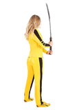 NEW Retails $88  Beatrix Kiddo motorcycle suit Kill Bill women's costume Sz S! Sword accessory NOT included