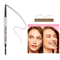 New BENEFIT COSMETICS Precisely, My Brow Pencil Waterproof Eyebrow Definer in 3 - Warm Light Brown, 0.026G