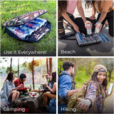 New BevPod Ultra Slim Cooler - Leak-proof 3 x 11 x 14" Small Mini Cooler for 10 Cans or 6 bottles – Portable Iceless Cooler for Picnics, Hiking, Camping, Beach, Travel, Park - Shoulder Strap & Ice Sheet included