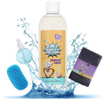 New Retails $30+ MY BFF LOVE Pet Grooming Gift Set For Cats & Dogs, 4 Pcs! SAFE FOR DAILY USE:✔️alcohol free✔️PEG-80 free✔️animal cruelty free