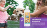 New Retails $30+ MY BFF LOVE Pet Grooming Gift Set For Cats & Dogs, 4 Pcs! SAFE FOR DAILY USE:✔️alcohol free✔️PEG-80 free✔️animal cruelty free