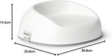 New Retails $65+ Baby Bjorn - Booster Seat in White! Easy to take with you and fits most chairs—discover our booster seat for little dinner guests!