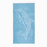 NEW Retails $55, Blue Dolphin Ocean Dancer Turkish Towel