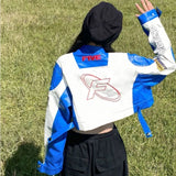 New with tags! Supermade Vintage Cropped Bomber Jacket in ultra soft Faux Leather, Sz M! Retails 88US+