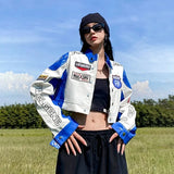 New with tags! Supermade Vintage Cropped Bomber Jacket in ultra soft Faux Leather, Sz M! Retails 88US+