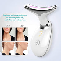 New in box! Professional 3 in 1 Skin Care Body Facial Massager! Firming Wrinkle Removal Device for Neck Face Double Chin Reducer Vibration Massager