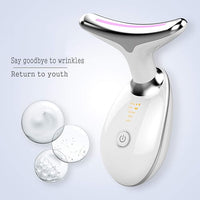 New in box! Professional 3 in 1 Skin Care Body Facial Massager! Firming Wrinkle Removal Device for Neck Face Double Chin Reducer Vibration Massager