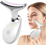 New in box! Professional 3 in 1 Skin Care Body Facial Massager! Firming Wrinkle Removal Device for Neck Face Double Chin Reducer Vibration Massager