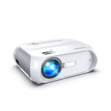 New Bomaker S5 White Projector! True Wifi Projector, No More Extra Adapters, No Cut-Out, Zero Latency! Includes portable screen!