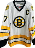 New with tags! Ray Bourque Boston Bruins White Vintage Replica Jersey CCM Sz 52 (L)
