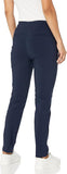 New Retails $40+ Briggs Womens New York Petite Cigarette Pant Dress Pants Navy Sz 8 Petite