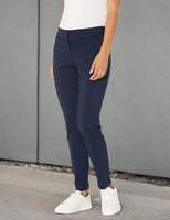 New Retails $40+ Briggs Womens New York Petite Cigarette Pant Dress Pants Navy Sz 8 Petite