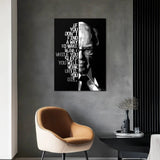 NEW Motivinci Warren Buffet "Sleep" Inspirational Artwork, 48 X 67.5cm (19 inch x 27 inch), Retails $139