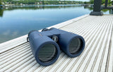 New Bushnell H20 10x42mm Waterproof Binoculars in Navy with lens caps, strap & Carry Bag! Retails $150+
