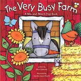 New The Very Busy Farm: A Mix-and-Match Flap Book Board book