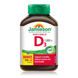 NEW Jamieson Vitamin D3 1,000 IU | Premium Softgels - 180 count - Exp. 11/2024