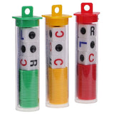 NEW Left Center Right L.C.R. Dice Game (Assorted Colours, Styles May Vary) 3pk