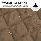 New Easy-Going L Shape Sectional Chaise Couch Cover Reversible Furniture Protector (Chaise, Camel/Camel) Retails $75+