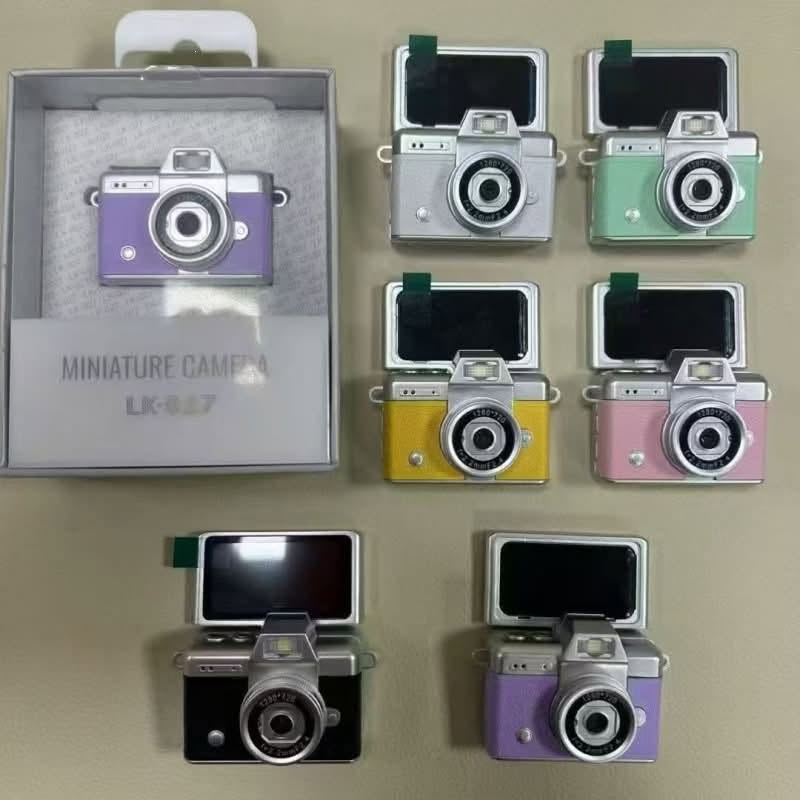 Mini cameras No.344522 9 colours with 32GB card  Size 10*8*3.6cm $45 Tax included