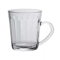 NEW Set of 4 Americano 270 ML Nadir Commercial Grade Glass Mugs, Ideal for enjoying hot drinks!