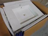 New in box! CANTRIO VANITY TOP WITH SINK & BACKSPLASH 30"X22" SINGLE HOLE ACRYLIC DRAGON 750 MODEL RETAILS $339+