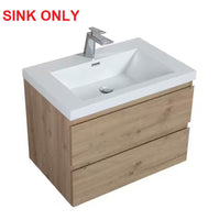 New in box! CANTRIO VANITY TOP WITH SINK & BACKSPLASH 30"X22" SINGLE HOLE ACRYLIC DRAGON 750 MODEL RETAILS $339+