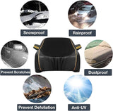 New Waterproof Breathable Dust-Proof All-Weather Protection Windproof Car Cover Fits over 95% of vehicles, universal fit