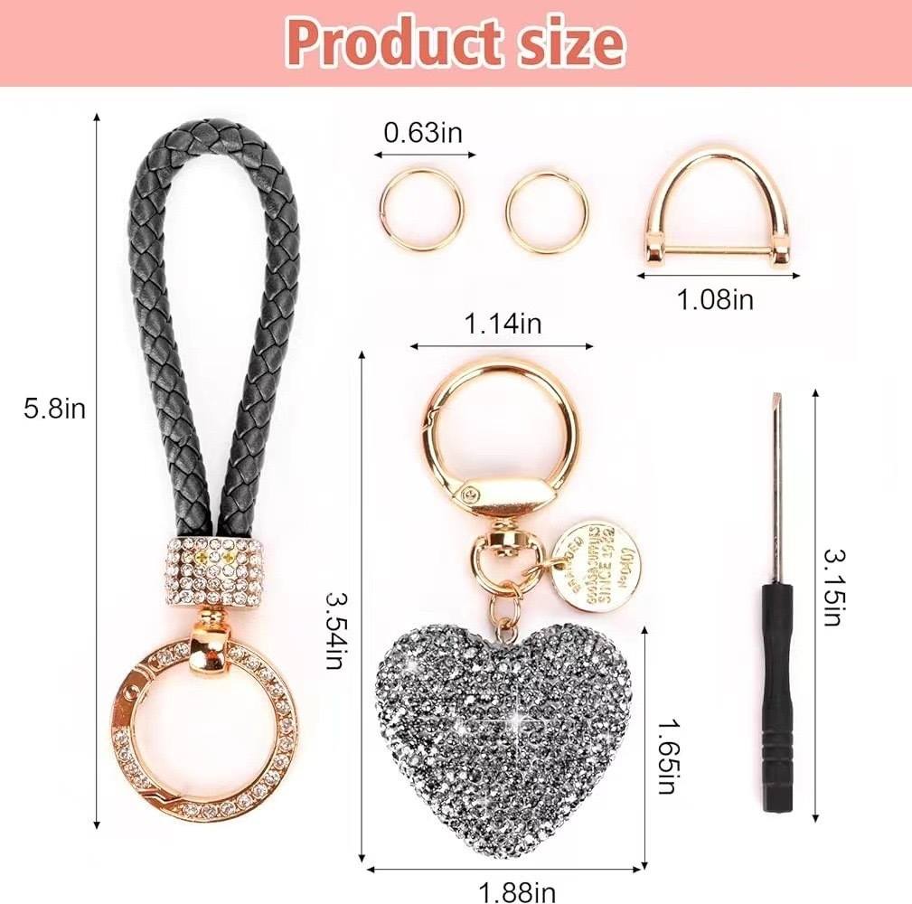 Car key hanger NO.63613 6 colours Tax included