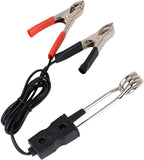 New Car Hot Water Heater - Instant Hot Water Submersible Immersion Heaters - Fast Heating Car Water Heaters with Battery Clips for Tea Coffee & Soup