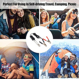 New Car Hot Water Heater - Instant Hot Water Submersible Immersion Heaters - Fast Heating Car Water Heaters with Battery Clips for Tea Coffee & Soup