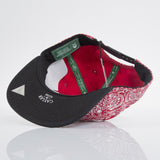 New Cayler & Sons cap snapback Hazely red / white / gold Retails $70+