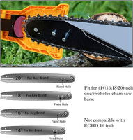 New EYBS Chainsaw Sharpener, Portable Chain Saw Blade Teeth Sharpener Fast-Sharpening Stone Grinder Tool