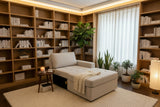 Light Grey Chaise, this is supposed to be part of a sectional set but other boxes did not arrive.
