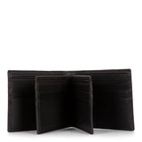 New Genuine Sheep Leather Bi-fold Wallet by Champs in Black! 18 Card slots, RFID Blocking