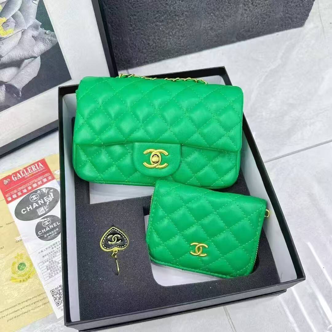 Inspired by bags set No.240613 2pcs one set ( box size 30*23*8cm ) 8 colours come with box Tax included