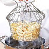 Universal Chef's Basket! Use to Boil, Steam, Fry, Blanch, Strain & More!
