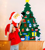 NEW Retails $45 SAPINOU - MONTESSORI CHRISTMAS TREE FELT WITH FELT VELCRO ACCESSORIES