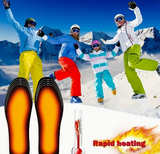 NEW USB Heated Insoles, Electric Foot Warmer, Sock Warmer For Winter Outdoor Sports, Heated Insole For Winter Warmth