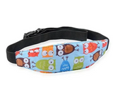NEW 1pc Baby Head Support for Car Seat-Car Seat Head Support for Toddler-Head Band Strap Headrest, Stroller Carseat Sleeping Baby Carseat Head Support for Toddler Kids Children Child Infant- OWL PRINT