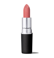 NEW MAC Powder Kiss Lipstick - Sultry Move - Bright Rose Brown, Retails $33+