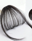 NEW 1pc Air Fringe Hair Clip Hair Extension With Sideburn Clips