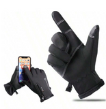 NEW Windproof And Waterproof Cycling Gloves, Running Gloves, Driving Gloves, Skiing Gloves, Winter Warm Touch Screen Gloves For Windproof, Suitable For Cold Winter Weather With Snow - Sz Women's Lg/Men's M
